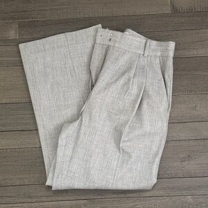Abercrombie & Fitch Light Gray Women's Trousers